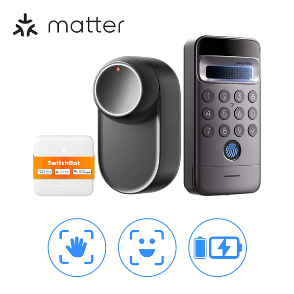 قفل هوشمند SwitchBot WiFi Ultra با صفحه کلید Vision Pro