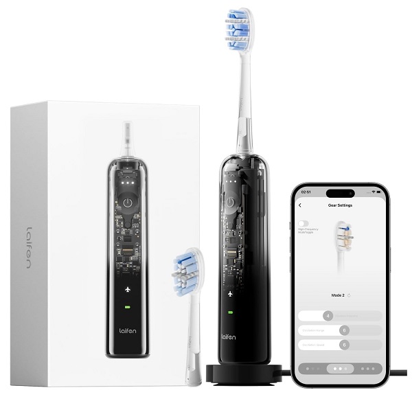 مسواک برقی لایفن مدل Wave Pro همراه سری یدک